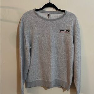 Kirkland Signature Gray Crewneck Sweater